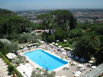 Rome from the hotel balcony