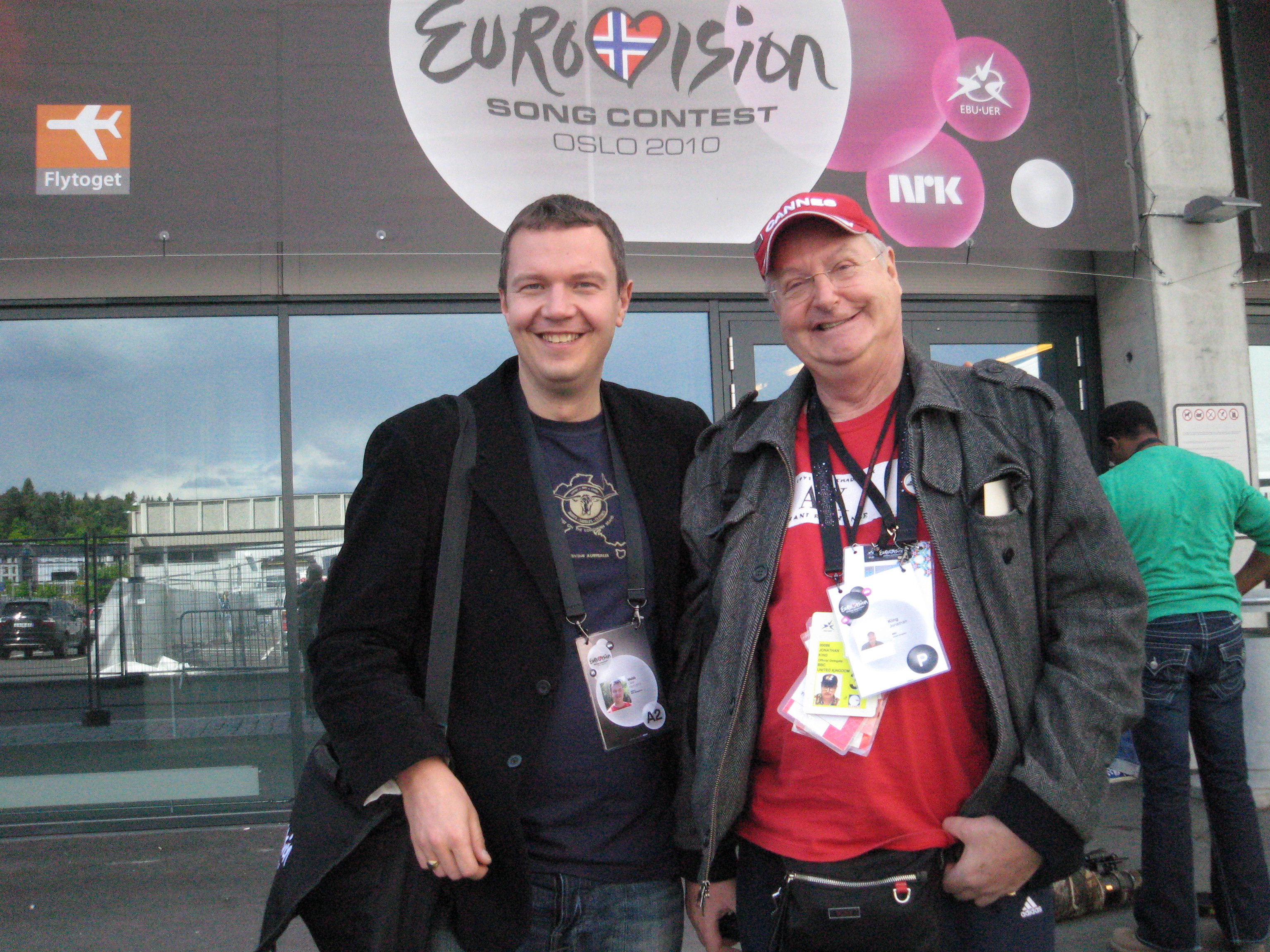 Glen and Jonathan in Oslo