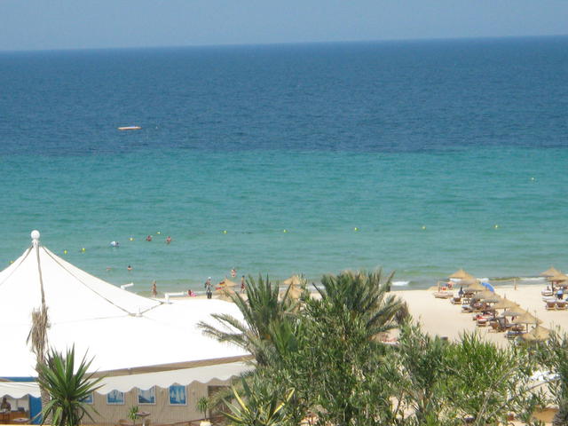 The varying blues in Tunisia