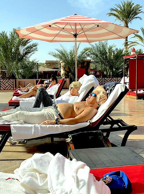 Boris on holiday?