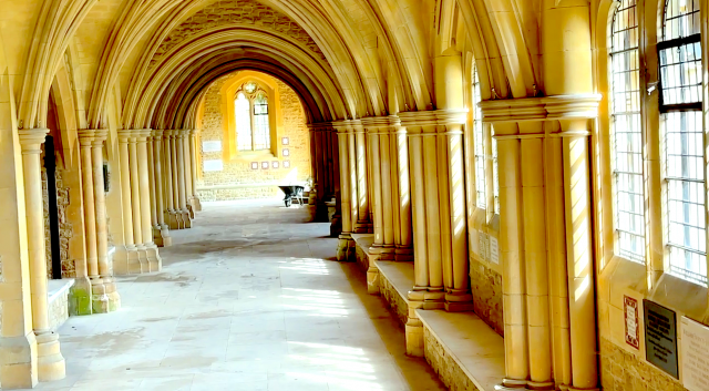 Cloisters at Charterhouse