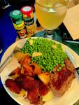 A steak'n'peas