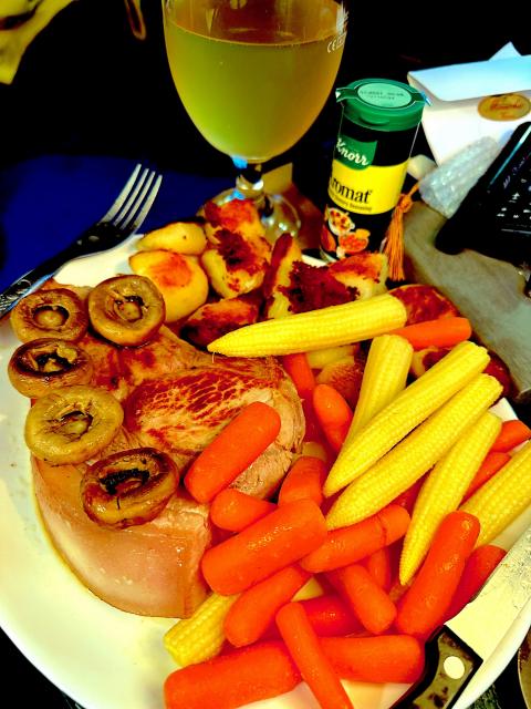 A pork chop