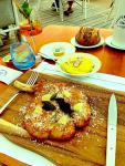 Veal chop milanese
