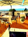 The view from my Florence restaurant