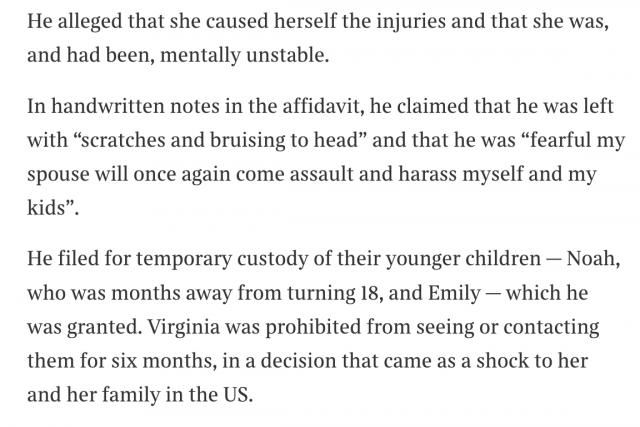 Excerpt from Times article