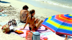A sunny day at the beach