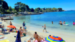 A July beach on the Riviera