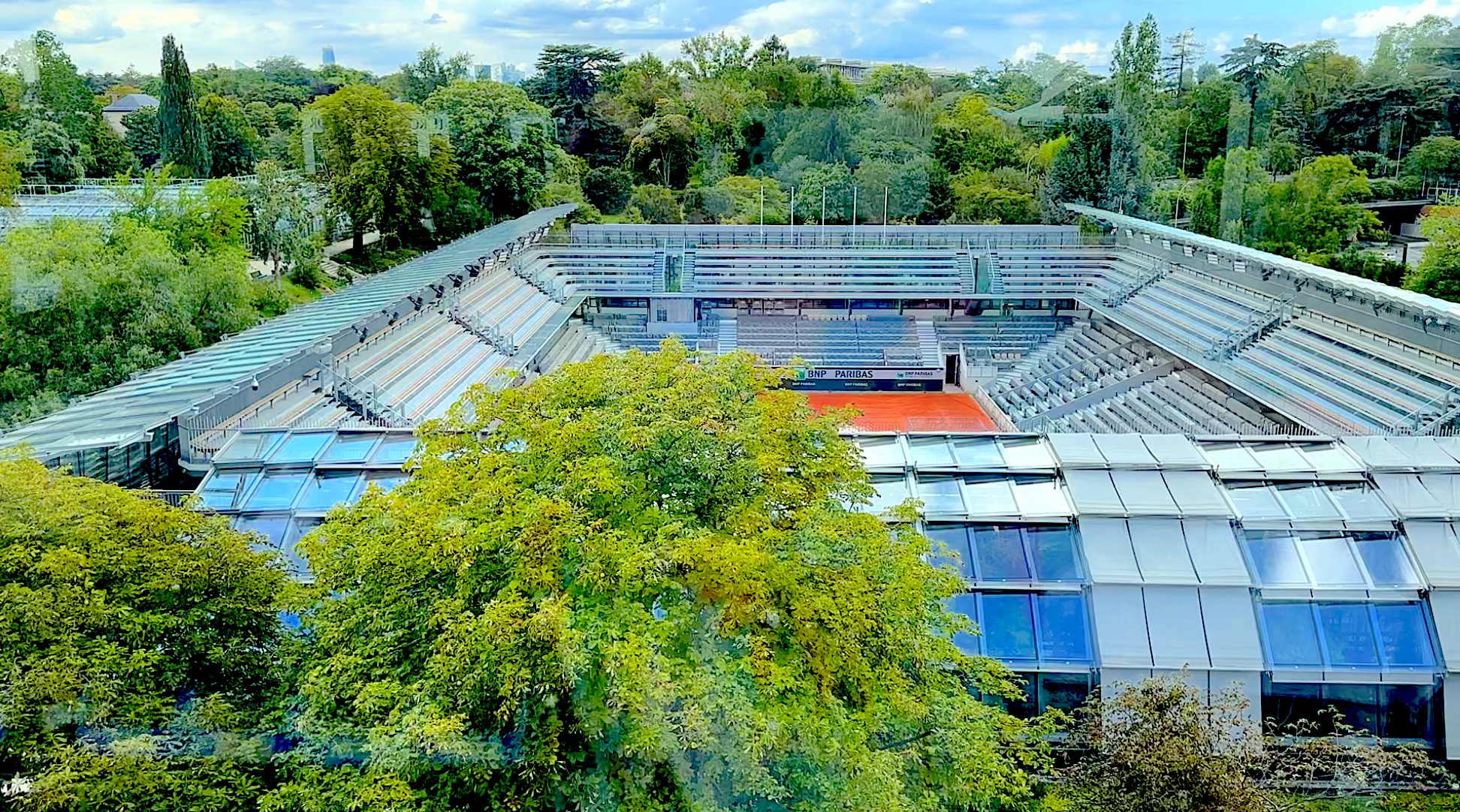 Next door? Roland Garros.