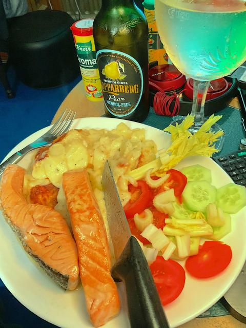 A Salmon supper