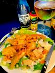 A chicken salad
