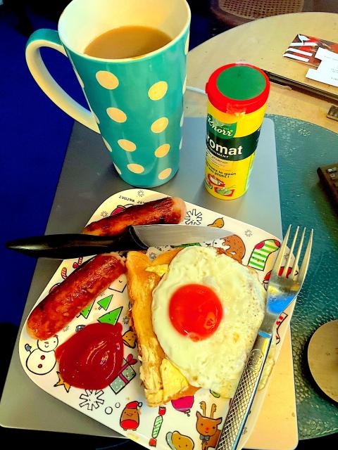 A Bank Holiday breakfast