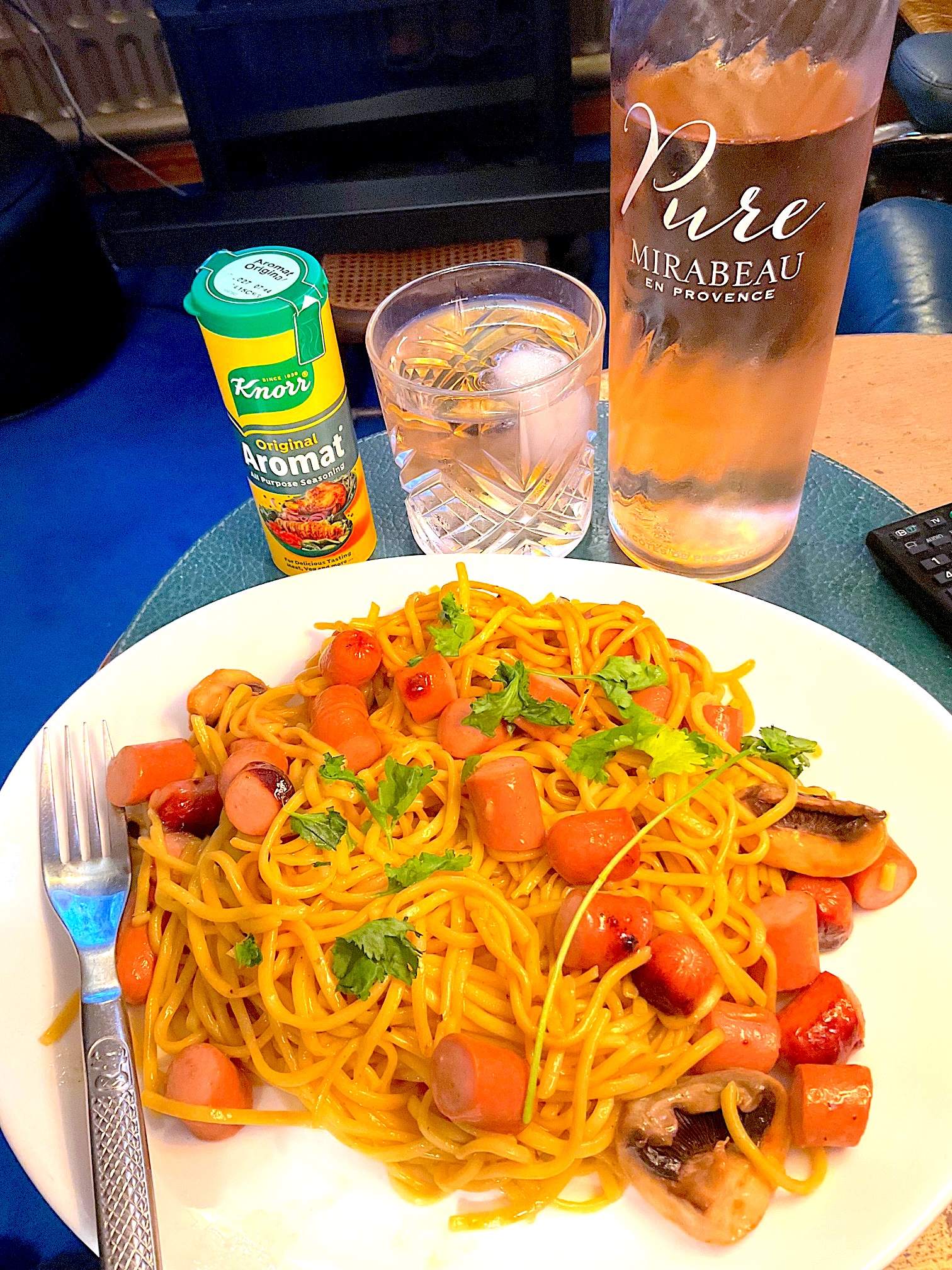 Home cooked pasta