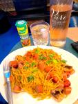 Home cooked pasta
