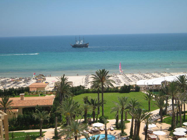 View from the balcony