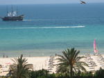 Ships go sailing by...
