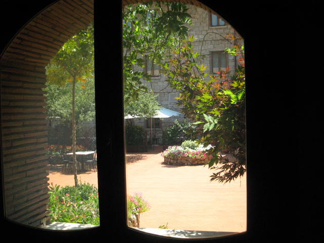 from the window