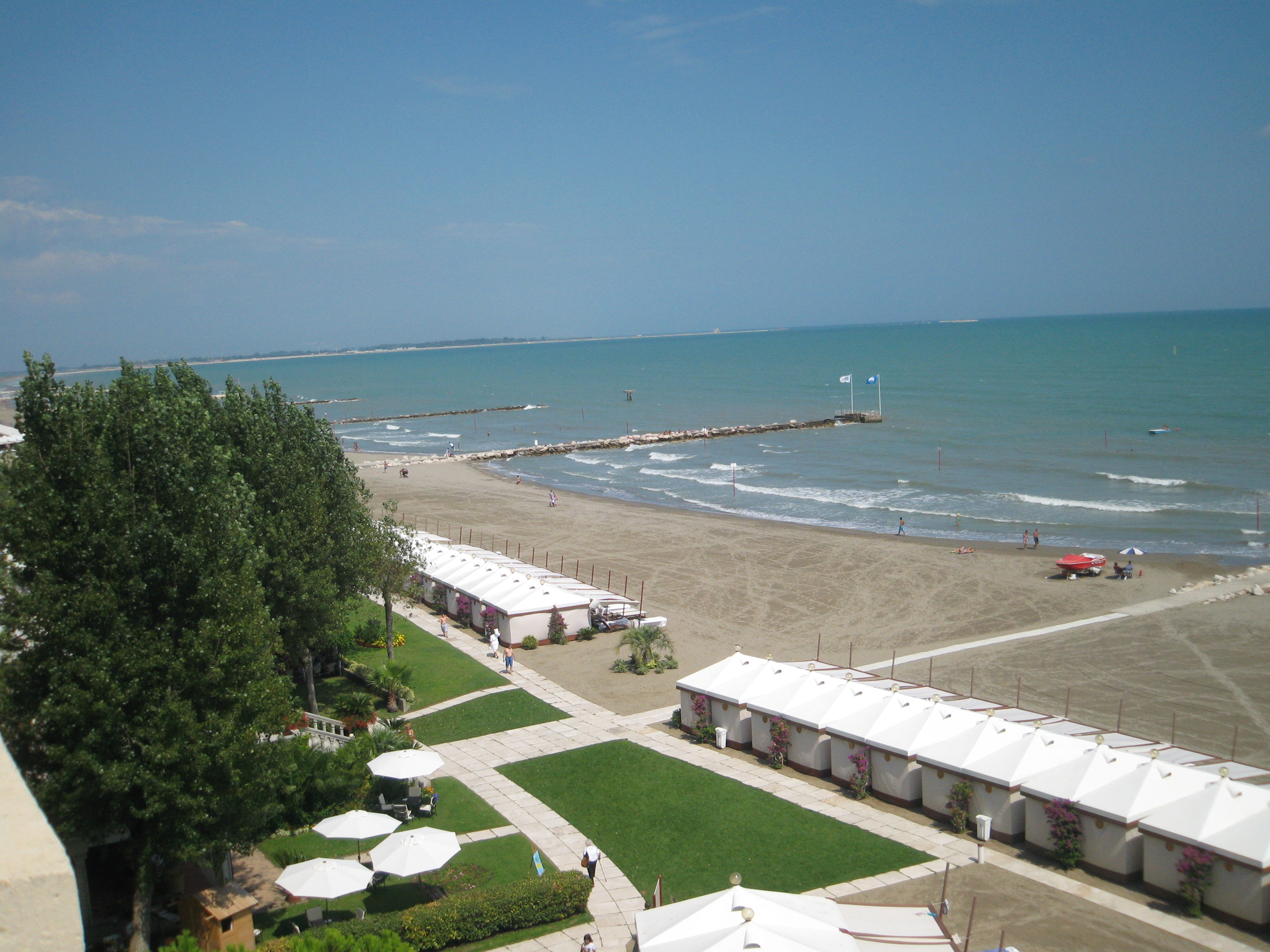 Lido beach from my balcony
