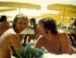 Michael and Jonathan Cannes July 74