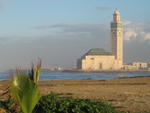 The mighty Hassan 2 Mosque in Casablanca 2009