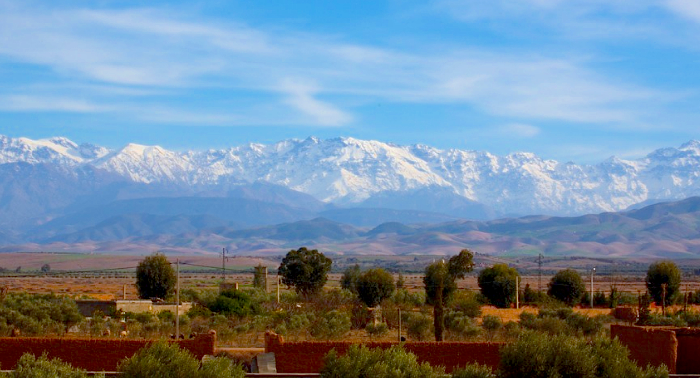 My normal view from Marrakech