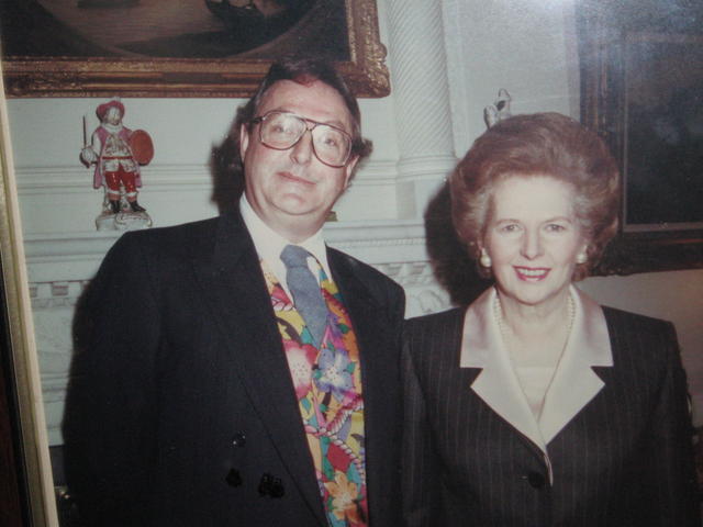 Jonathan and Margaret in 10 Downing Street