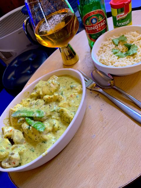 A Thai Green Curry