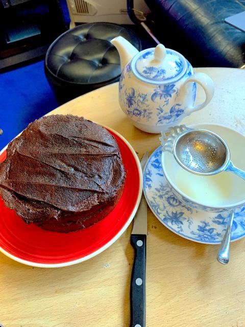 A Chocolate Fudge Cake