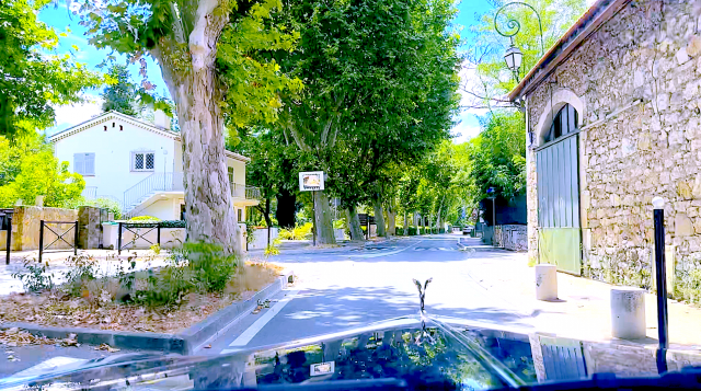 Driving through France