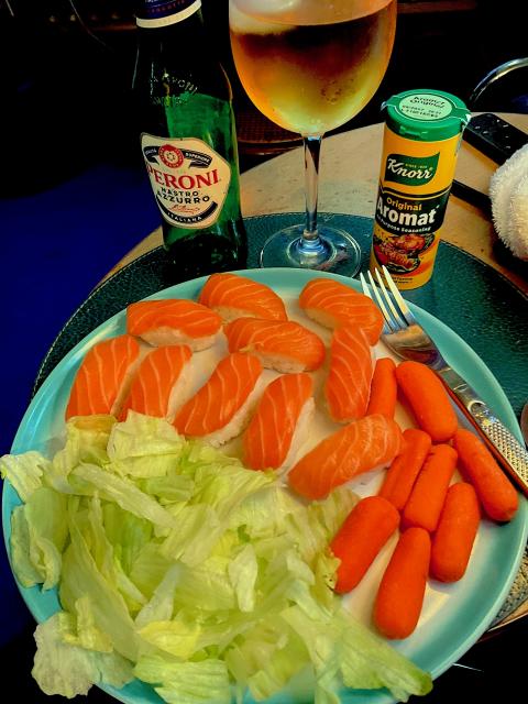 A Japanese dinner