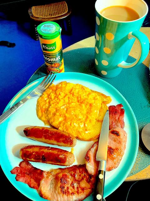 A home breakfast