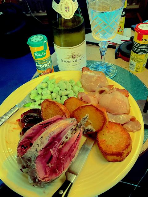 A roast grouse