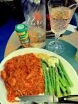 A prawn pasta