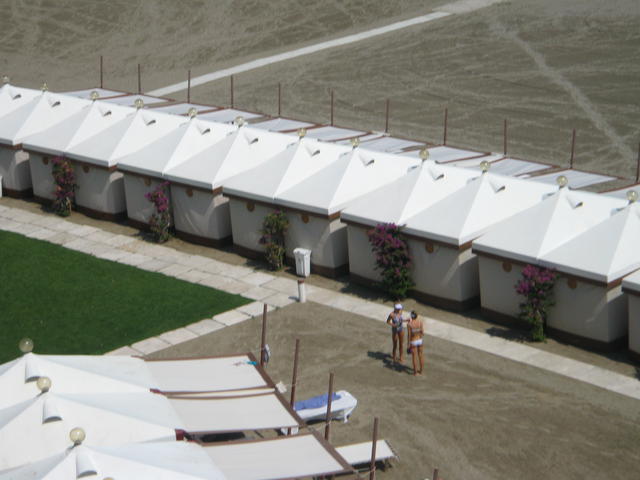 Luxury cabanas