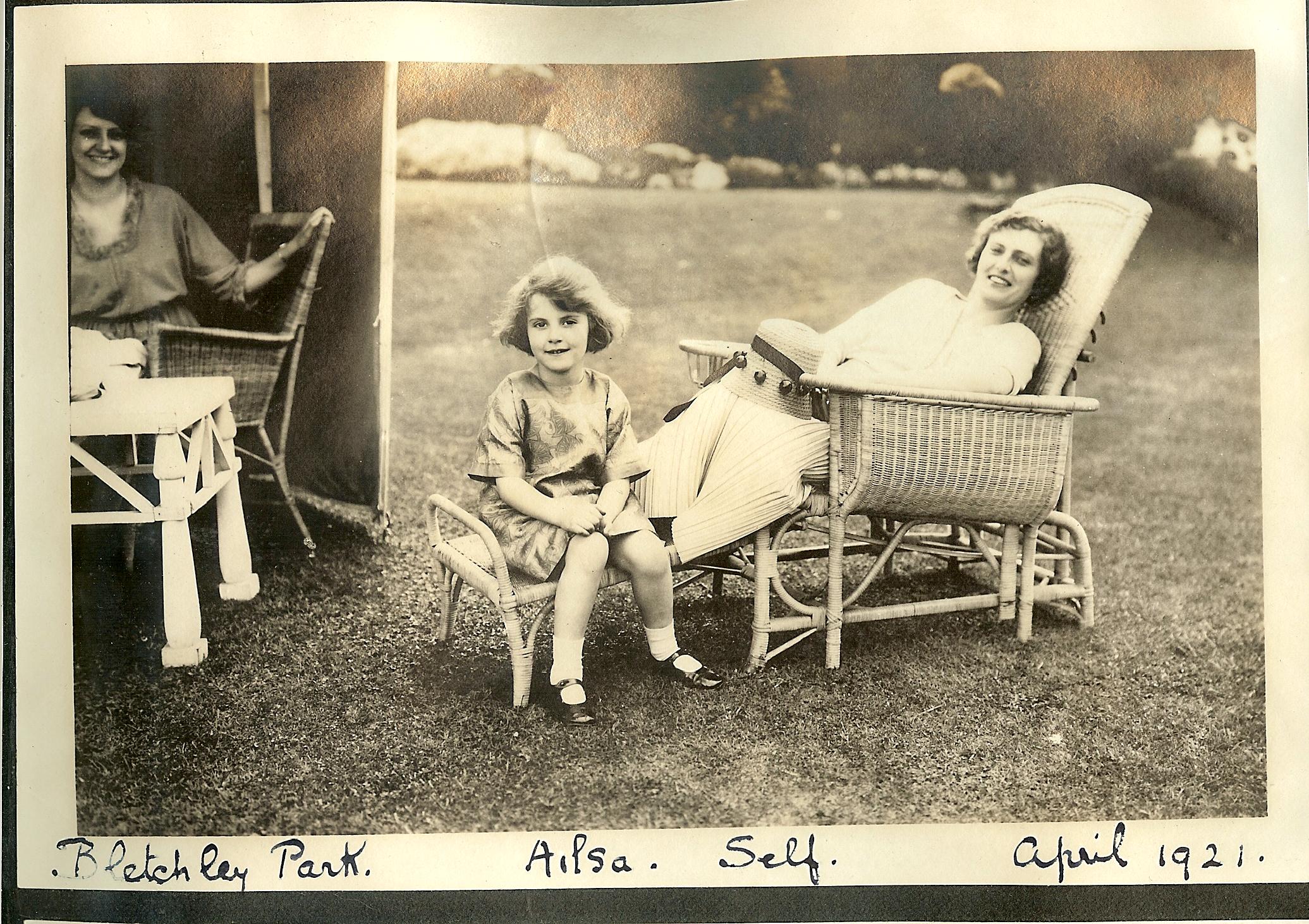 My Mum and her Mum in 1921