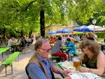 A Munich Beer Garden