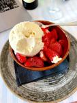 An Ostia:Wimbledon dessert