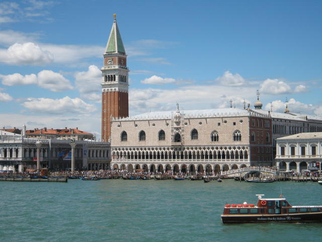St Mark's from the water