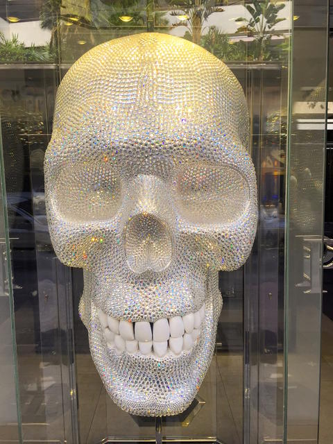 Diamond skull