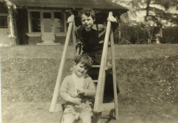 Kenny and Jamie circa 1950