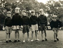 JK aged 8 being sporty!