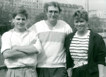 JK with fans 1985